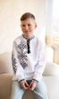 Дитяча вишиванка для хлопчика vishivano4ka 7046-4 122-128 біла - зображення 6