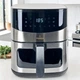 Аэрофритюрница Crownberg CB 6.5 л 2000Вт мультипечь без масла электрическая аэрогриль с антипригарной чашей черная (4555) - изображение 1