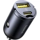 Автомобільний зарядний пристрій Baseus Tiny Star Mini Car Charger (Type-C/USB-A, 30 W). Black - зображення 1