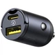 Автомобільний зарядний пристрій Baseus Tiny Star Mini Car Charger (Type-C/USB-A, 30 W). Black - зображення 2