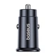 Автомобільний зарядний пристрій Baseus GoTrip DP1 Car Charger (Type-C, 30 W). Black - зображення 6