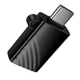 Картридер перехідник HOCO HB53 Type-C to TF mini card reader MicroSD (TF) карт пам'яті (USB 2.0, 480 Мбіт/с). Black - зображення 4
