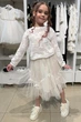 Джемпер Escabel Kids 122 см Білий (2125000898537) - зображення 5