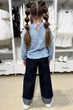 Джемпер Escabel Kids 128 см Голубой (2125000898865) - изображение 4