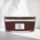 Ароматическая свеча с ароматом темной вишни и амбры Woodwick Ellipse Phantom Cherry 453 г - изображение 1
