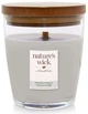 Ароматична свічка з ароматом димної ванілі Woodwick Nature’s Wick Smoked Vanilla 284 г - зображення 2