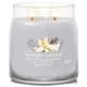 Ароматична свічка Smoked Vanilla & Cashmere Medium Yankee Candle - зображення 6