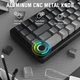 Клавиатура ATTACK SHARK X66 Gradient Grey Беспроводная Механическая RGB Подсветка С Поддержкой HOT-SWAP - изображение 4