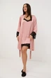 Нічна сорочка жіноча BARWA garments 0388 M Пудрова (2110003882881) - зображення 7