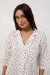 Нічна сорочка жіноча бавовняна BARWA garments 0349 S Біла (2110003491007) - изображение 10