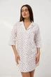 Нічна сорочка жіноча бавовняна BARWA garments 0349 S Біла (2110003491007) - изображение 12