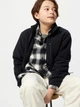 Дитяча флісова куртка UNIQLO кофта 1159858551 (Чорний 11-12) на зріст 145-155 см - зображення 1