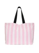 Махрова сумка Victoria's Secret Angel Essentials Terry Tote Bag Рожева Смужка 27247278 - изображение 5