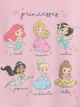Детская пижама Disney Princess GAP футболка и шорты 1159858609 (Розовый 5) на рост 107-114 см - изображение 3