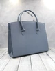 Жіноча сумка HERMES Kelly сине-серая - изображение 4