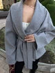 Пальто 023с825 графит one size - изображение 3
