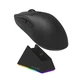 Игровая беспроводная мышь Ajazz AJ139 V2 MC Black + Док-станция, сенсор PAW3311, (2,4\Bluetooth\USB), 12000 DPI 1000 Гц опроса - изображение 3