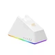 Ігрова безповідна мишка Ajazz AJ139 V2 MC White + Док-станція, сеснсор PAW3311, (2,4\Bluetooth\USB), 12000 DPI 1000 Ггц опитування - зображення 7