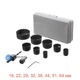 Набор сверл корончатых по дереву Intertool 19 x 22 x 29 x 32 x 38 x 44 x 51 x 64мм (8шт) (BT-0023) - изображение 1
