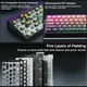 Магнитная клавиатура AULA HERO 68 HE Pink Contours, размер 65%, Hall Effect, Rapid Trigger, 8000 Гц опроса, RGB подсветки - изображение 8