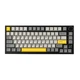 Беспроводная механическая клавиатура Ajazz AK820 Pro Grey, Epomaker Flying Fish, с экраном, RGB подсветки (2.4G/Bluetooth/USB) - изображение 3