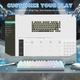 Магнітна клавіатура ATTACK SHARK R82 HE White Contour, Hall Effect, Rapid Trigger, 8000 Гц опитування, RGB підсвічування - зображення 7