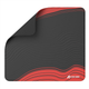 Игровой коврик ATTACK SHARK CM02 eSport Black Red 450×400×4 мм, водостойкий, микрошов, текстурированная поверхность - изображение 1