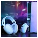 Беспроводные игровые наушники ONIKUMA B2 White Blue Геймерская гарнитура с микрофоном и 2.4 ГГц / Bluetooth - изображение 5