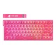 Магнітна клавіатура Attack Shark R82 HE Pink, розмір 75%, Hall Effect, Rapid Trigger, 8000 Гц опитування, RGB підсвічування - зображення 1