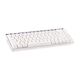 Механічна клавіатура Ajazz NK68 White з Red Switch, RGB підсвічуванням, HOT-SWAP, 65% - зображення 7