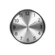 Часы настенные TEG SilverTime серебристые 30 см с металлическим корпусом кварцевые (80-165-8078-09) - изображение 1