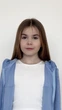 Детский велюровый спортивный костюм для девочки, голубой, 128 см - изображение 6