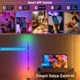 Світлодіодна лампа кутовий торшер Quntis RGB з 64+ режимами сцени, регульована висота 171 см, райдужне атмосферне світло з дистанційним керуванням, простий в установці - зображення 3