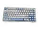 Механічна бездротова (Bluetooth + 2,4G) клавіатура з HOT SWAP AULA F75 RGB Reaper switch Mac/Win УКР/АНГЛ WHITE/BLUE (F75WBLU) - изображение 2
