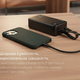 Повербанк Kensa 30000 mAh універсальний повербанк з швидкою зарядкою 22.5W та вбудованими кабелями - зображення 7
