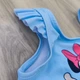 Купальник слитный детский Primark Минни Маус голубой для девочки, пляжный 74 см. - изображение 5