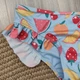 Плавки для девочки Primark с рюшами детские купальные трусики ягодный принт 128 см. - изображение 3