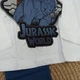 Пижама для мальчика Jurassic World, Парк Юрского периода, Динозавры, белый/синий, 98-104 - изображение 8