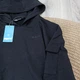 Худи детское для девочки Pepperts черное из двунитки кофта с капюшоном 122-128 - изображение 6