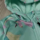 Куртка Lupilu софтшел демисезонная с флисом ветро- и водозащита Единороги 86-92 - изображение 5
