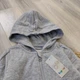 Кофта на молнии с капюшоном Lupilu для мальчика, зипка серый 98-104 - изображение 5