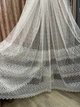 Тюль павутина Grace фатин вишитий низ висота 2.80 м х 1 м.пог. - зображення 4
