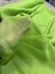 Тюль шифон яскравий салатовий висота 2,95 м х 1 м.пог. - зображення 5