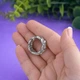 Серебряное кольцо с фианитами Перья - изображение 4