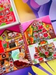 Новорічний подарунковий набір альбомів на липучках Тока-Бока Barbie box Merry Christmas - изображение 5
