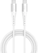 Кабель 4smarts USB-C Cable PrimeCord 60W 1.5 m White (4252011911349) - зображення 1