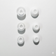 Силиконовые амбушюры Samsung Galaxy Buds 3 Fe | Galaxy Buds 3 Fe Белый - изображение 2