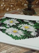 Стрічковий гердан "Ромашкове поле" з торочками чокер намисто - зображення 2