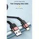 Дата кабель USB 2.0 AM to Lightning 2.0m 2.4A black Essager (EXCL-XCA01) - изображение 3