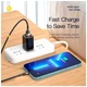 Дата кабель USB 2.0 AM to Lightning 2.0m 2.4A black Essager (EXCL-XCA01) - изображение 4